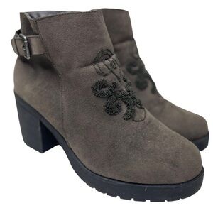 Muk Luks Women’s Chunky Heeled Ankle Boots